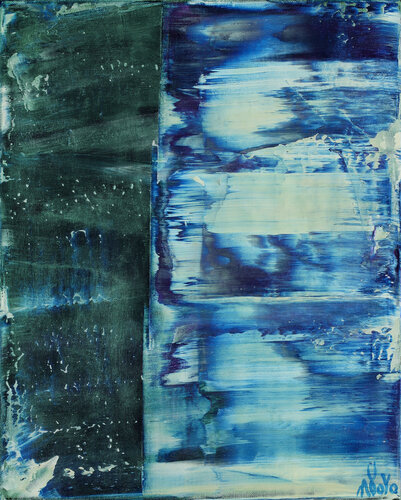 Double imagery (reflective pool) par Nestor Toro, Peinture en vente sur Singulart