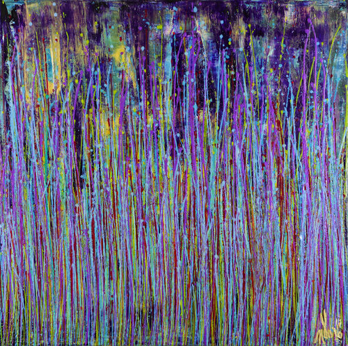 Endless secret night par Nestor Toro, Peinture en vente sur Singulart