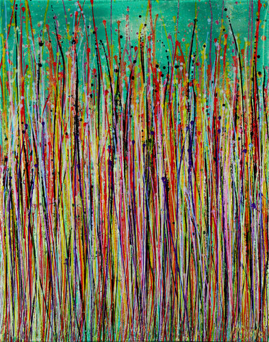 An instant paradise par Nestor Toro, Peinture en vente sur Singulart