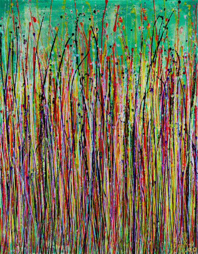 An instant paradise 2 par Nestor Toro, Peinture en vente sur Singulart