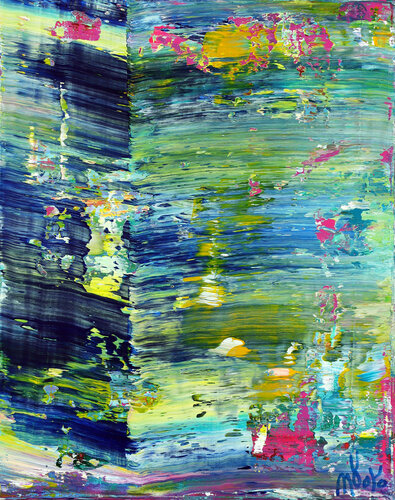 Double imagery (forest pond) par Nestor Toro, Peinture en vente sur Singulart
