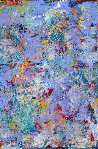Joyful terrain 1 par Nestor Toro, Peinture en vente sur Singulart