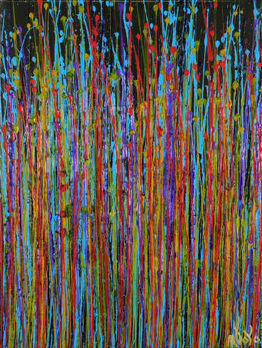 Ultra radiant nighttime von Nestor Toro, Malerei kaufen auf Singulart