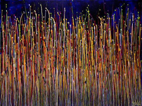 Ultra radiant electric spectra par Nestor Toro, Peinture en vente sur Singulart