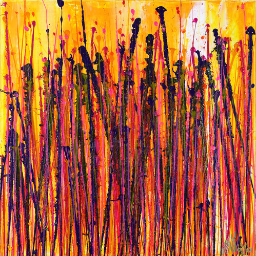 Ultra radiant fire spectra par Nestor Toro, Peinture en vente sur Singulart