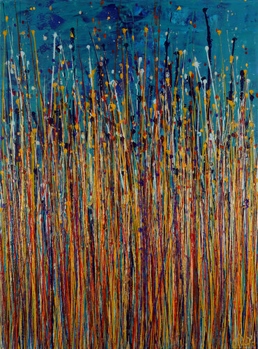 Ultra radiant nighttime 2 by Nestor Toro, 油畫 for Sale on Singulart
