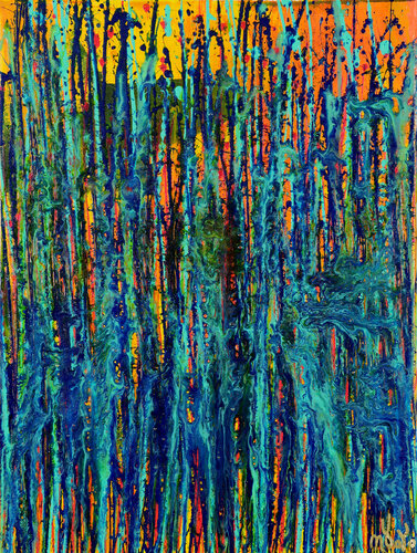 Ultra radiant dawn di Nestor Toro, Pittura in vendita su Singulart