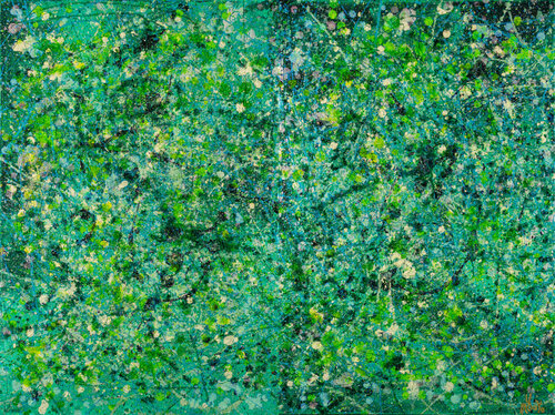 Tangled up in green by Nestor Toro, 油畫 for Sale on Singulart