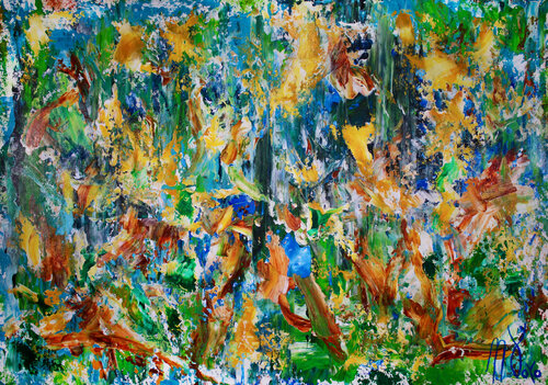 Layer after Layer von Nestor Toro, Malerei kaufen auf Singulart