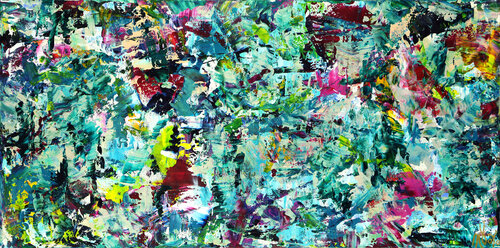 Where sounds disappear 1 by Nestor Toro, 油畫 for Sale on Singulart