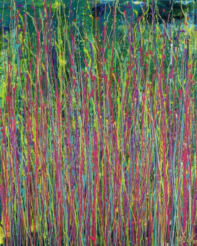 Strange phenomena 2 von Nestor Toro, Malerei kaufen auf Singulart