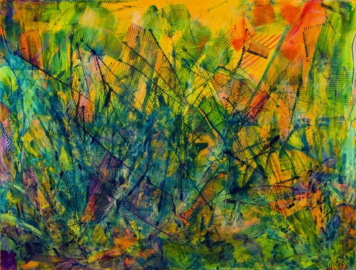 ALL AROUND YOU von Nestor Toro, Malerei kaufen auf Singulart