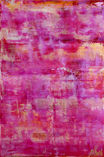 Somewhere in between pink and purple (Sequel) by Nestor Toro, Painting for Sale on Singulart