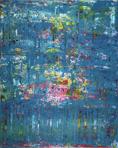Blue formations (Island Life) von Nestor Toro, Malerei kaufen auf Singulart