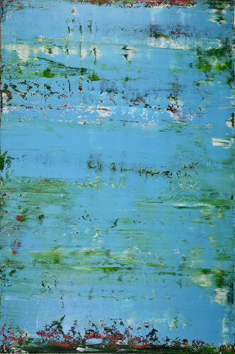 Celeste terrain (Forest morning mist) von Nestor Toro, Malerei kaufen auf Singulart