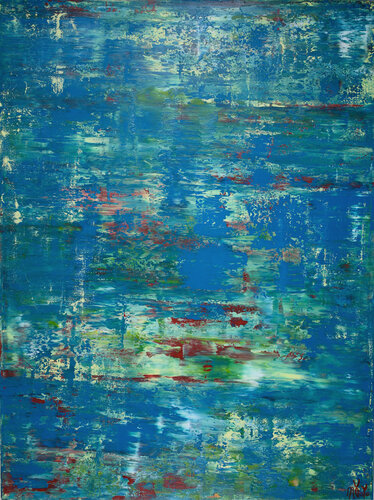 Celeste Terrain (Moon reflections) von Nestor Toro, Malerei kaufen auf Singulart