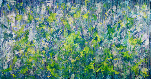 Energy Rising 4 (Silver spectra) de Nestor Toro, Pintura a la venta en Singulart