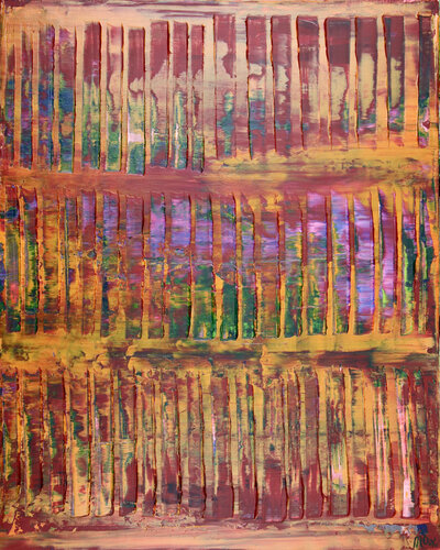 Sunset intrusions (Orange Sky) 2 von Nestor Toro, Malerei kaufen auf Singulart