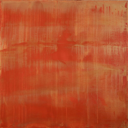 Sunset paradise 7 (Metallic Orange Spectra) de Nestor Toro, Pintura a la venta en Singulart
