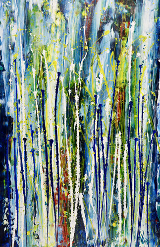 Illuminating garden spectra von Nestor Toro, Malerei kaufen auf Singulart