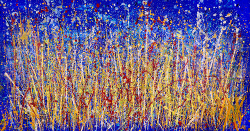 A Closer Look - Abstract Panorama de Nestor Toro, Pintura a la venta en Singulart