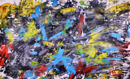 Spontaneous Statement von Nestor Toro, Malerei kaufen auf Singulart