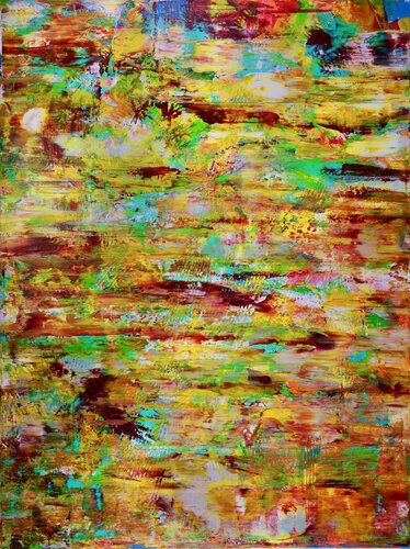 Magic Golden Spectra von Nestor Toro, Malerei kaufen auf Singulart