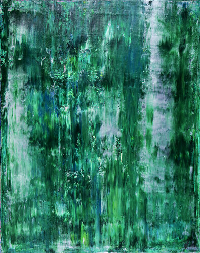 Isolated forest (With silver veil) von Nestor Toro, Malerei kaufen auf Singulart