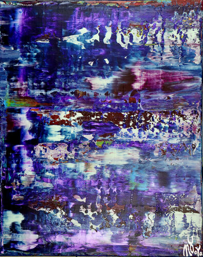 Amethyst panorama 2 von Nestor Toro, Malerei kaufen auf Singulart
