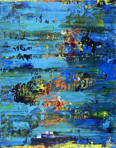 St. Barts (Caribbean ocean coast) von Nestor Toro, Malerei kaufen auf Singulart