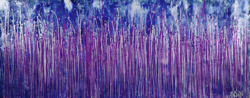Purple Spectra (Silver skies) von Nestor Toro, Malerei kaufen auf Singulart