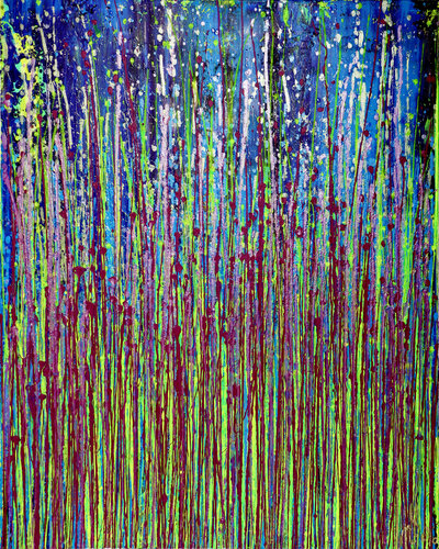 Shimmer and breeze garden von Nestor Toro, Malerei kaufen auf Singulart