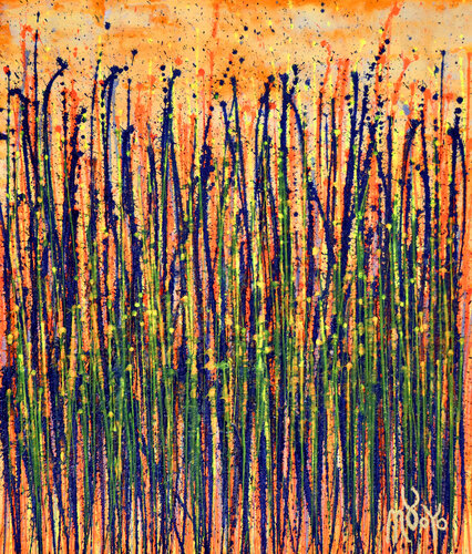 Garden in motion 1 von Nestor Toro, Malerei kaufen auf Singulart