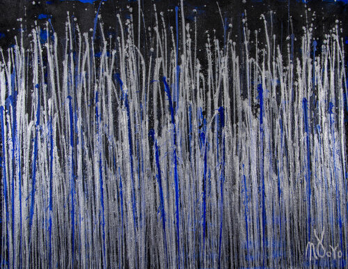 Nighttime fearlessness 3 di Nestor Toro, Pittura in vendita su Singulart