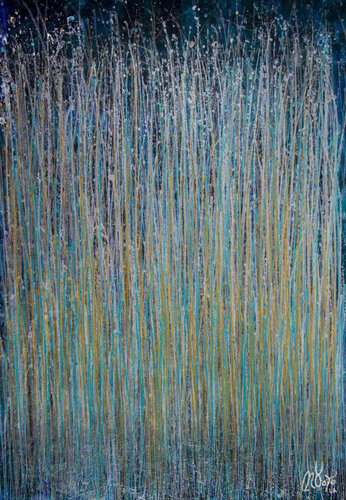 December Storm (Shimmering Spectra) by Nestor Toro, 油畫 for Sale on Singulart
