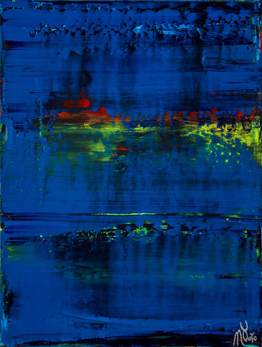 St. Barts (Caribbean ocean coast) 2 by Nestor Toro, 油畫 for Sale on Singulart