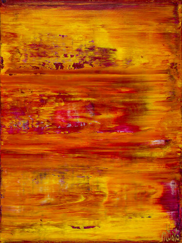 Fiery dimensions 4 by Nestor Toro, 油畫 for Sale on Singulart