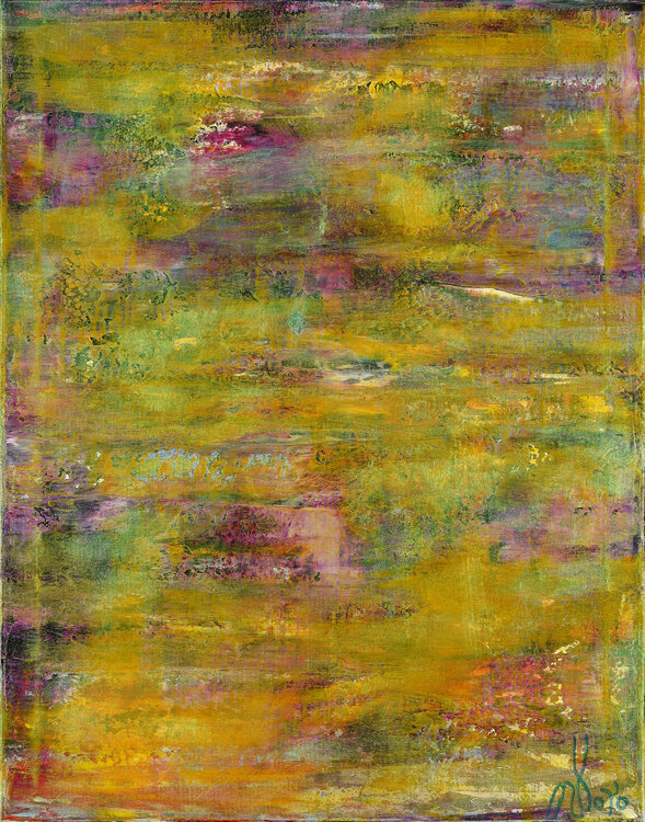 Distorted pond (Iridescent garden) Nestor Toro