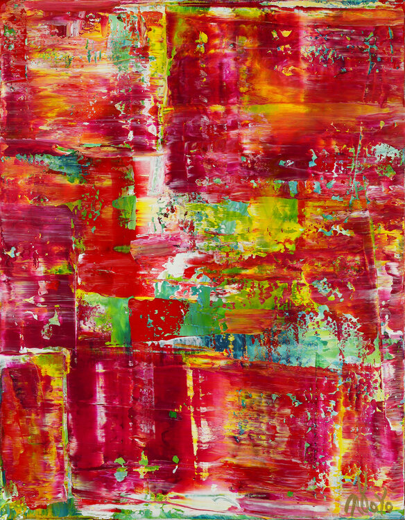 Puzzled Imagery (Red reflections) Nestor Toro