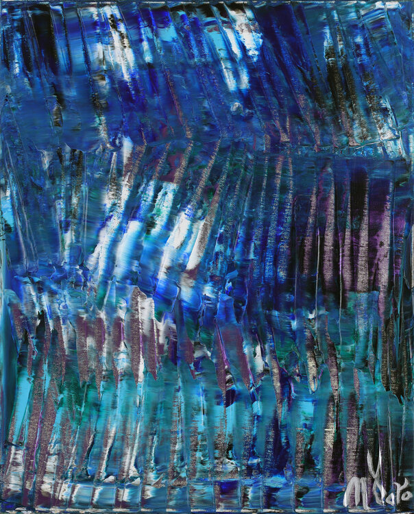 Water particles Nestor Toro