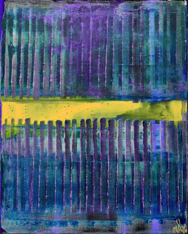Metal refractions ( yellow light) Nestor Toro