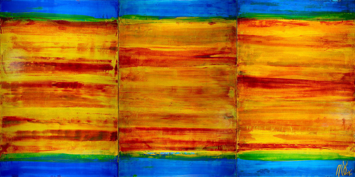 Fragmented L.A. Sunset Nestor Toro