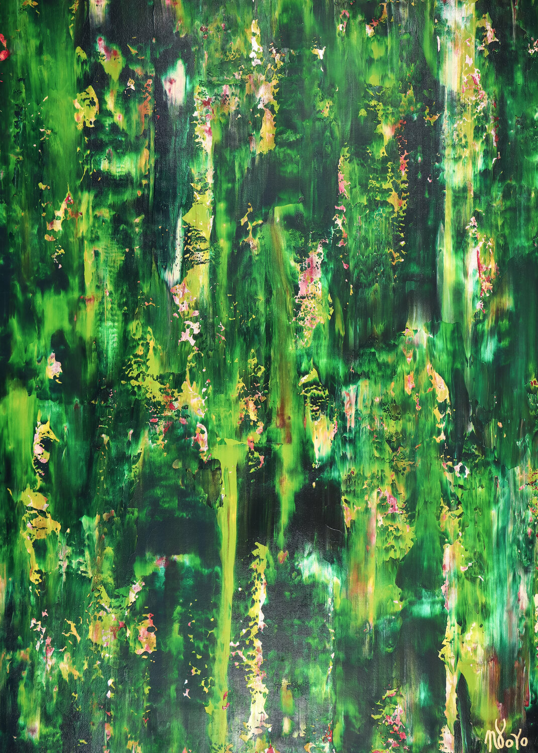 Green forest glimmer 1 Nestor Toro