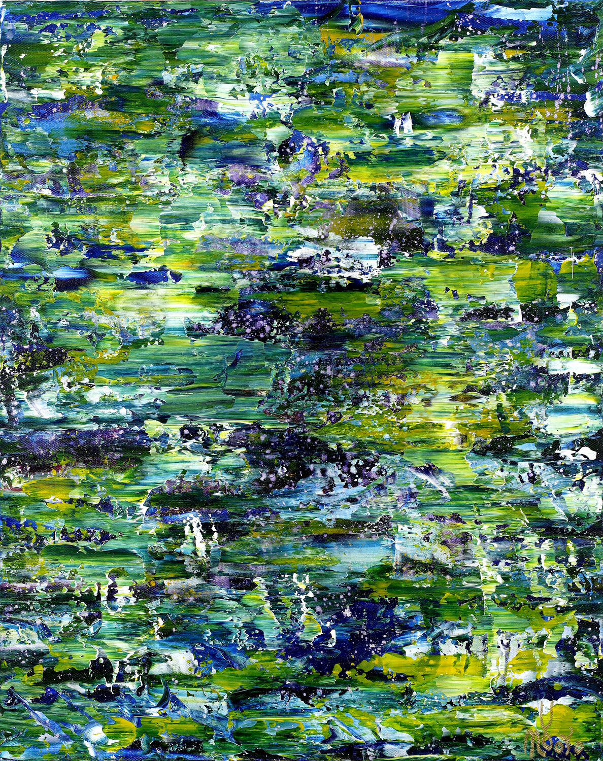 Forest tapestry (River rush) Nestor Toro