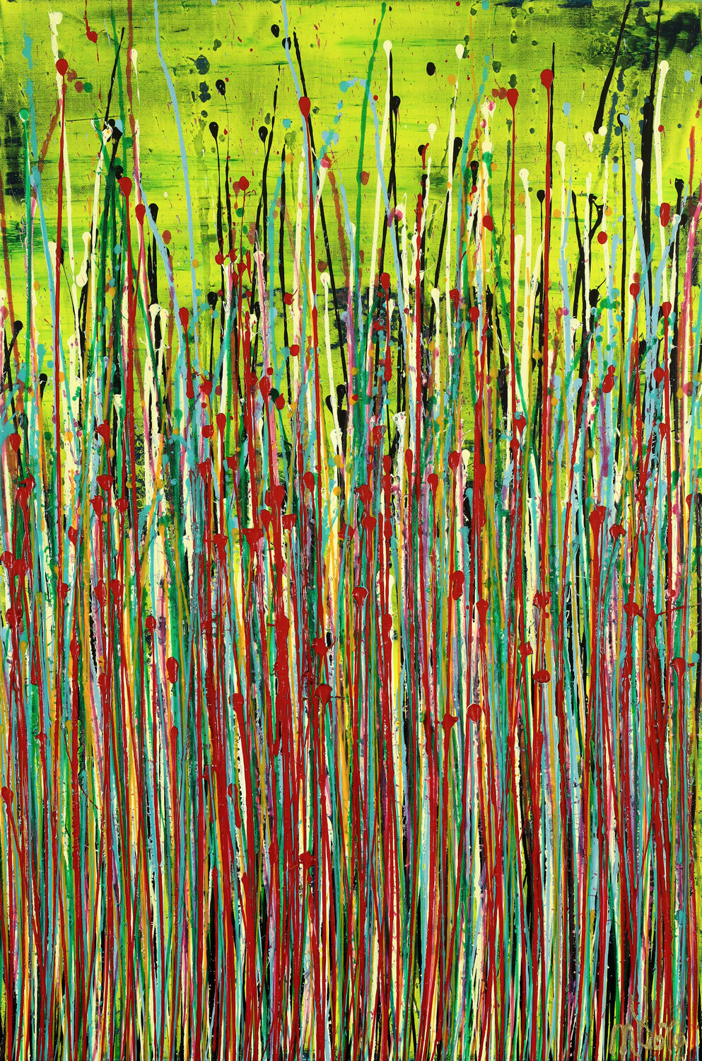 Strange spectra 5 (over yellow) Nestor Toro