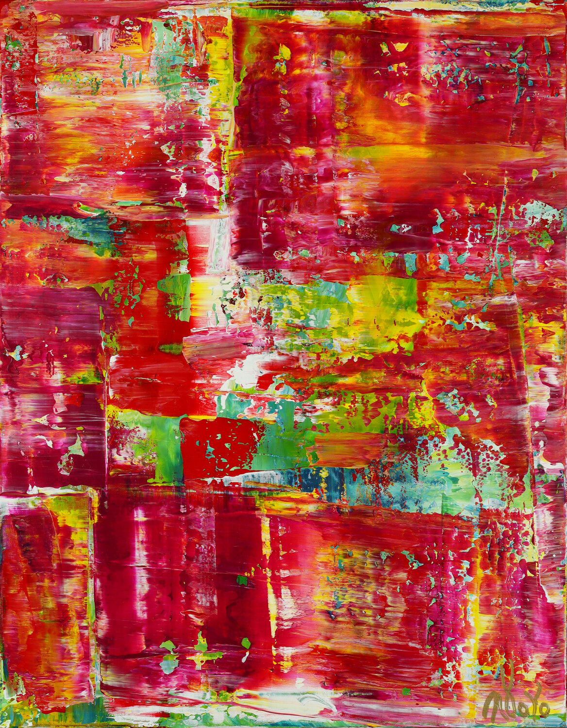 Puzzled Imagery (Red reflections) Nestor Toro