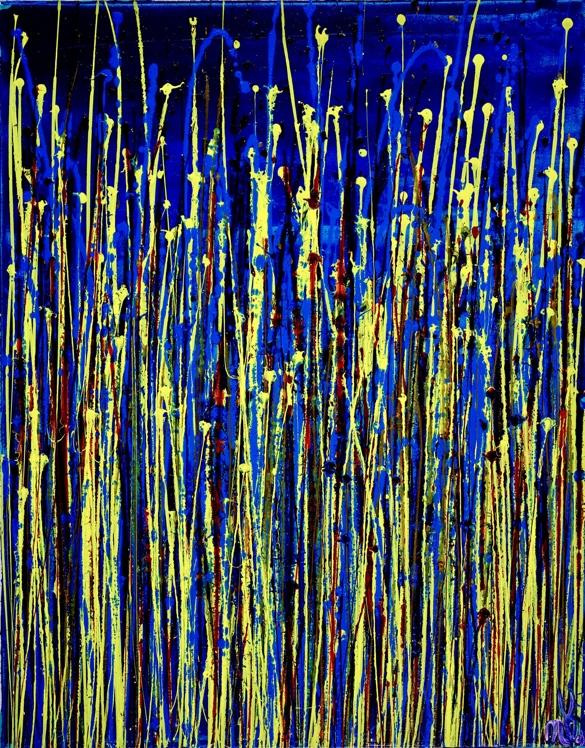 Shimmering garden 1 (Flow state) Nestor Toro