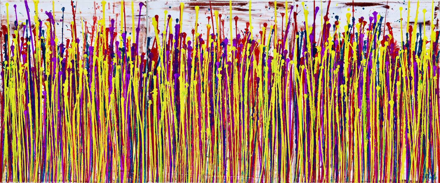 Daydream panorama 4 (Color retreat) Nestor Toro Dipinto originale in vendita