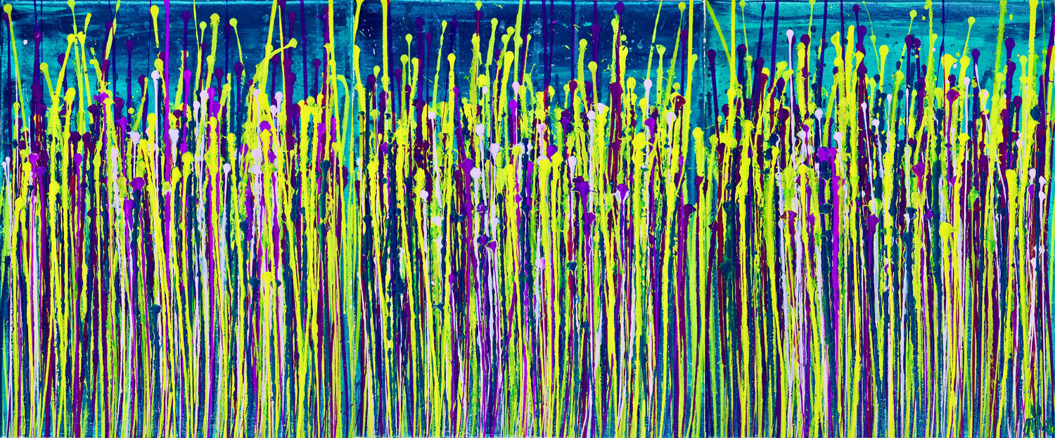 Daydream panorama 6 (Teal retreat) Nestor Toro