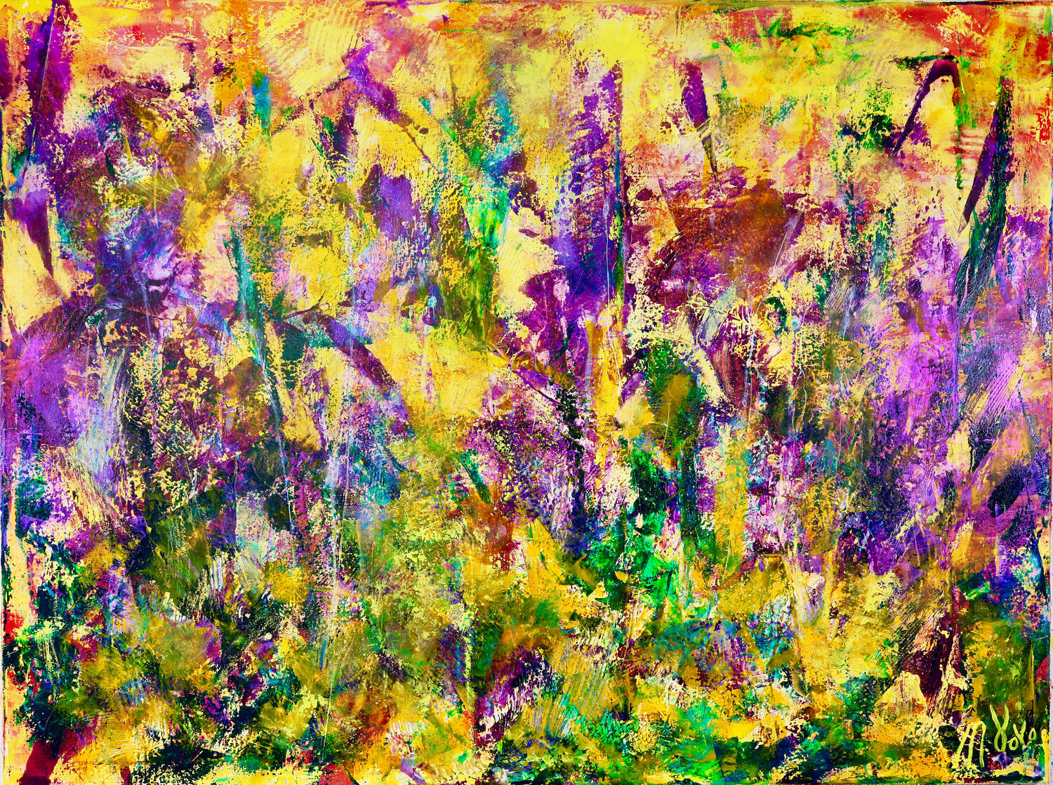 Purple Haze (over yellow) Nestor Toro